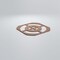 Ekena Millwork Large Sullivan Decorative Fretwork Wood Wall Panels, Walnut, 23 3/8"W x 23 3/8"H x 3/8"T WALW24X24X0375SULWA - alternate 2